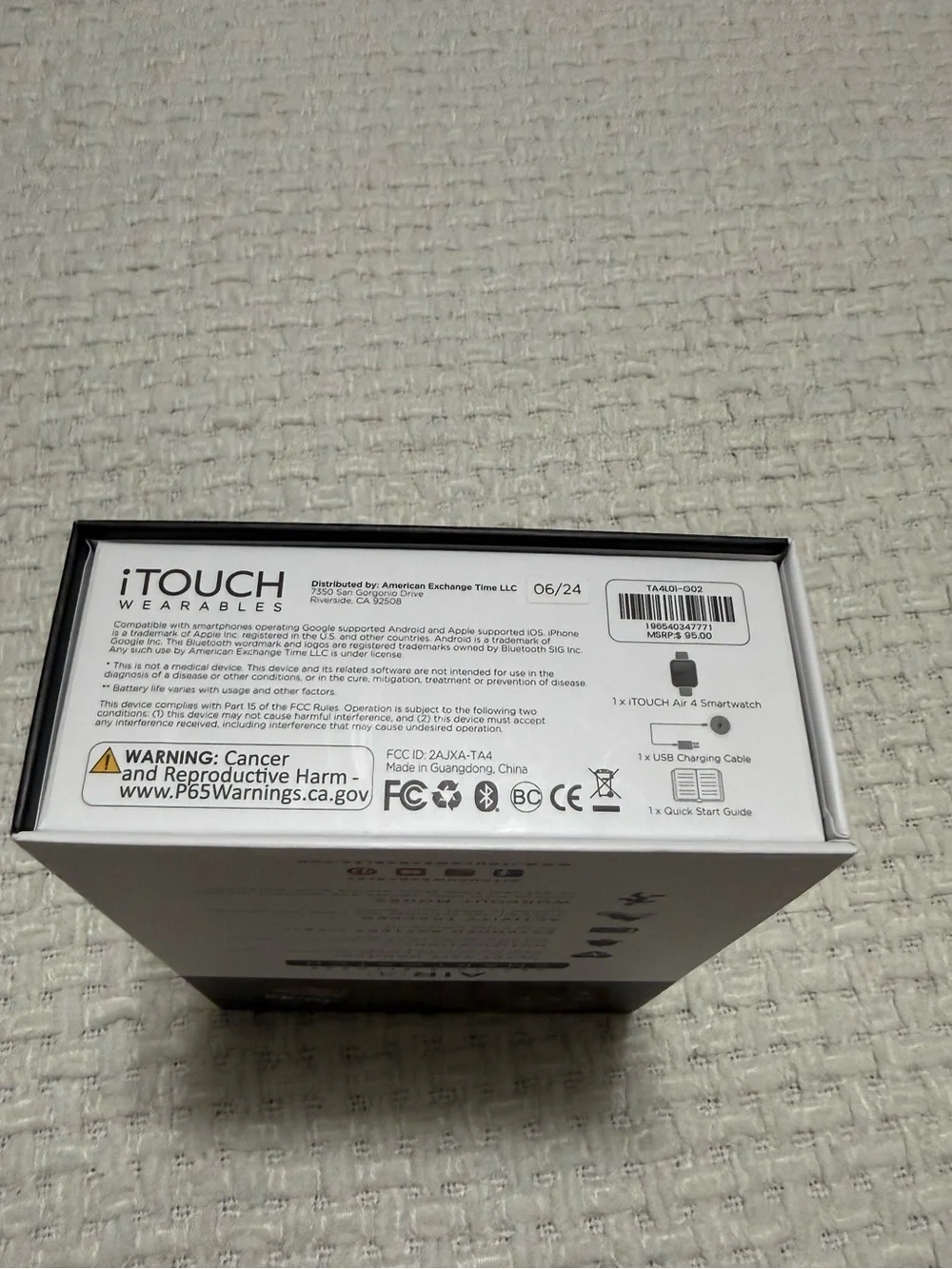 iTouch Wearables Air 4 Smartwatch Brand new with box Never used
